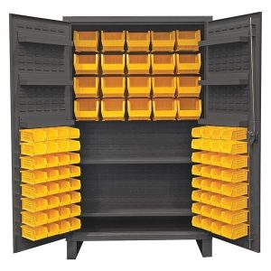 PLASTIC BINS & BIN RACKS